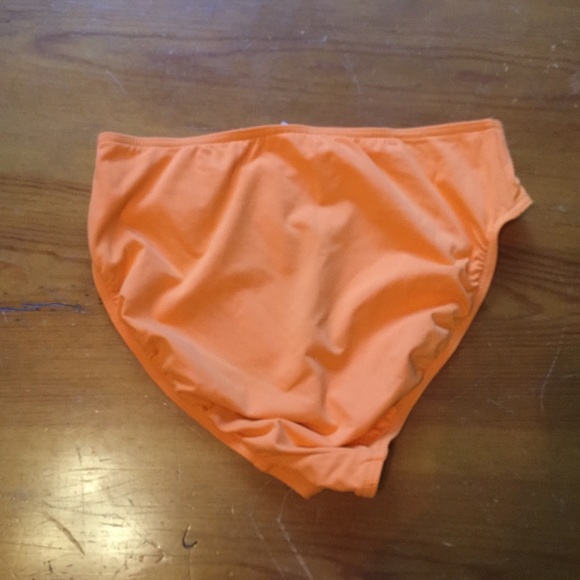 LANDS END Bright Orange Bikini Bottom 10 - Picture 3 of 3